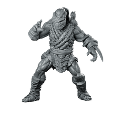 Organic Bio Armour Skull Hunter Dek 2 Miniature Miniature 360 Spin 01