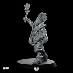 Orion Vex Pose 2 Cyberpunk Miniature Torch - Unit9 - We Print Miniatures