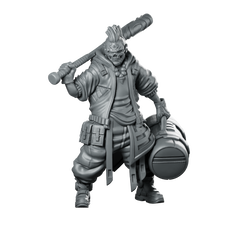 Orlando Johnson Street Prophet 1 Miniature Wasteland Nomad Miniature 360 Spin 01