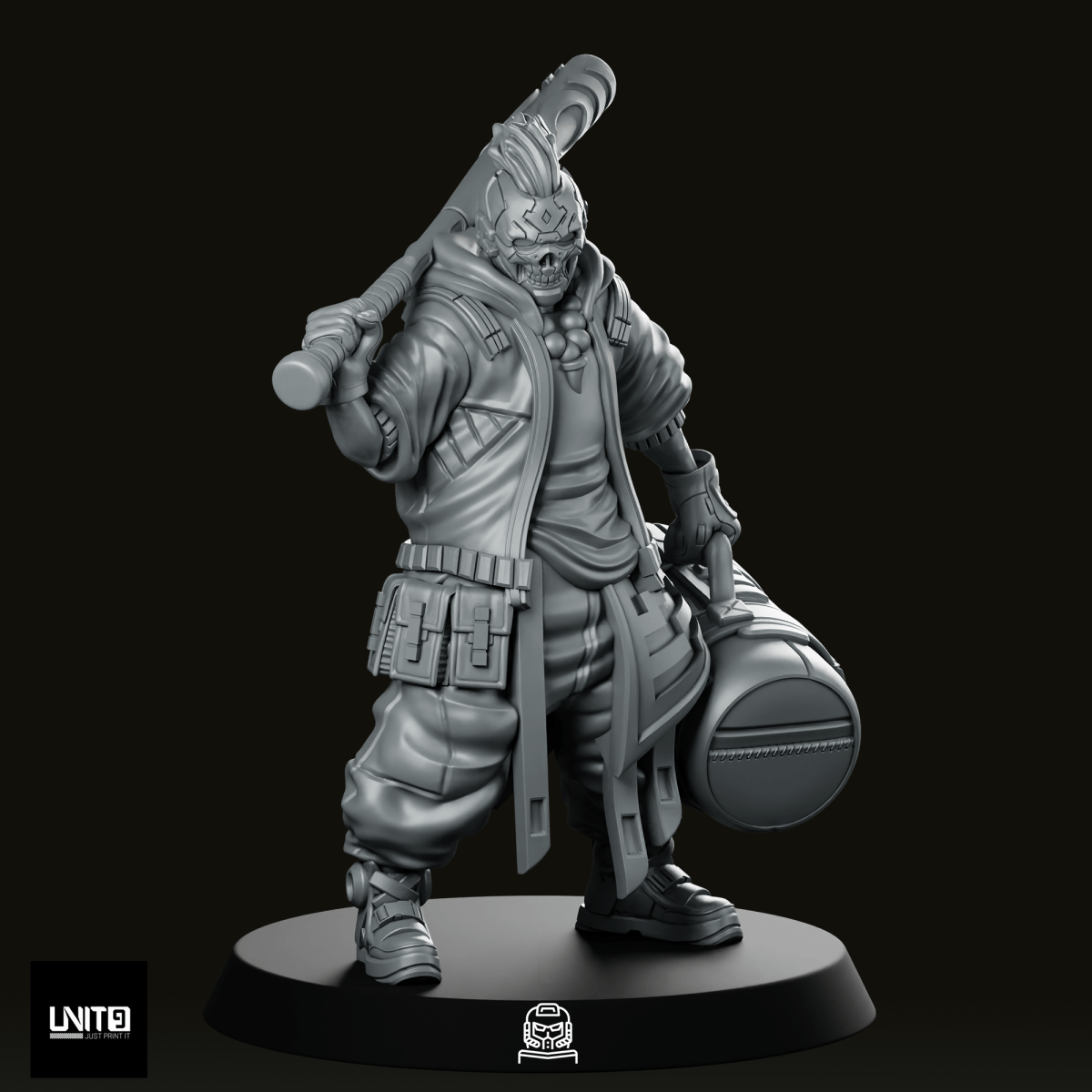 Orlando Johnson Street Prophet 1 Miniature - Unit9 - We Print Miniatures
