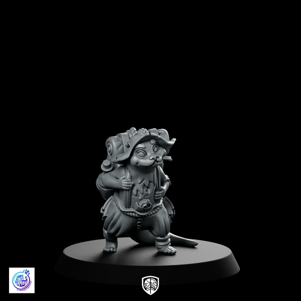 Otter Otto Adventurer B Pet Miniature Fantasy Companion