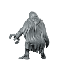 Outcast Ashwaste Ravager Miniature Cloaked Sci-Fi Raider Miniature 360 Spin 06