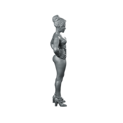 Outerland Sexy Pampam Flores A Female Pinup Miniature 360 Spin 03