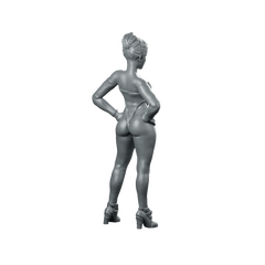 Outerland Sexy Pampam Flores A Female Pinup Miniature 360 Spin 04