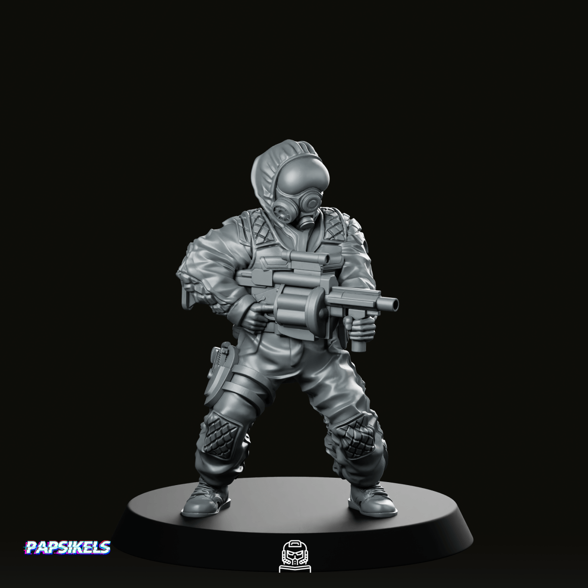 Owlf Operative Fire Team Member 5 Miniature - Papsikels Miniatures - We Print Miniatures