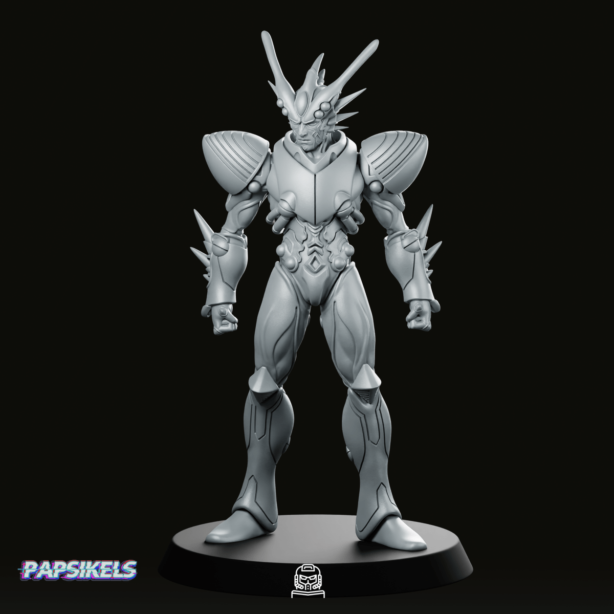 Papsilord Imakarum Battle Form Miniature Science Fiction par Papsikels ...