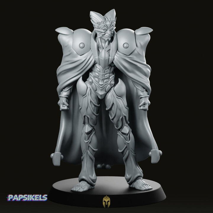 Miniatura de Papsilord Purgestol 1 Guerrero Alienígena Cyberpunk