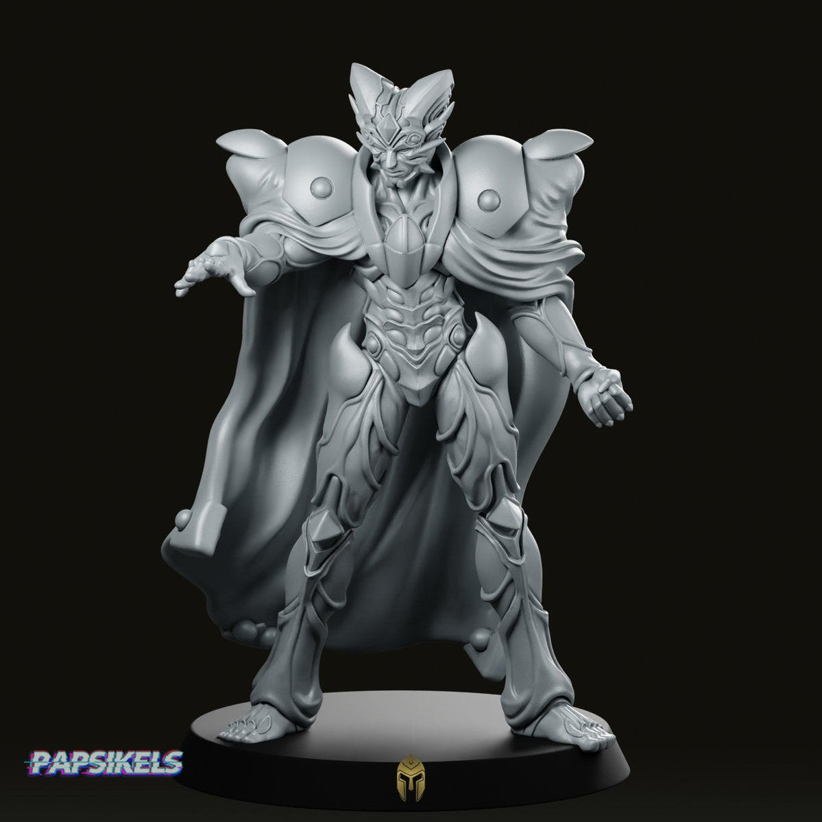 Papsilord Purgestol 2 Miniature - Papsikels Miniatures - We Print Miniatures
