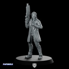 Papz Industries Cybernetic Chief Security 3 Miniature Sci-Fi