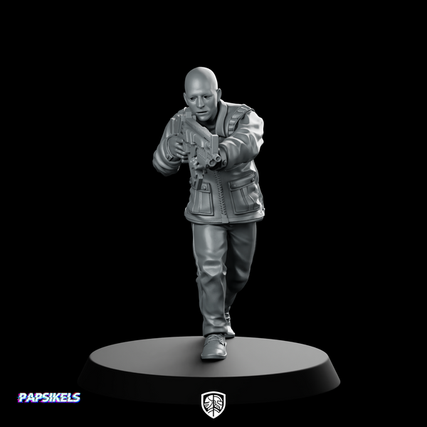 Papz Industries Gunner Bro 2 Miniature Sci-Fi Soldier
