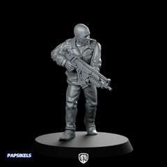 Papz Industries Gunner Bro 4 Miniature Sci-Fi Soldier
