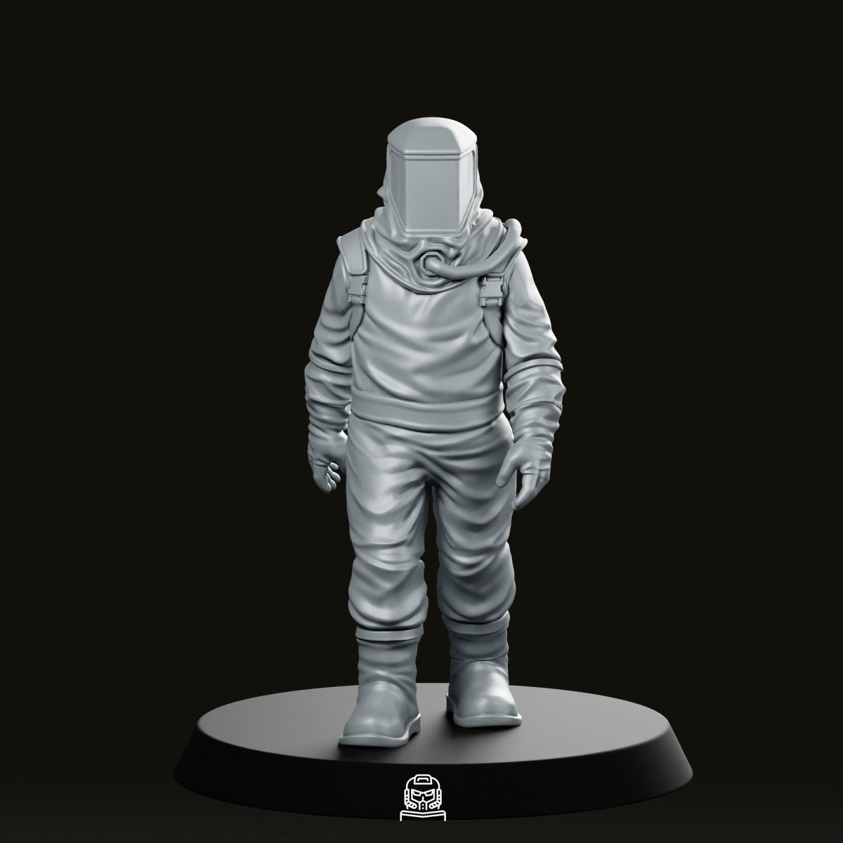 Papz Industries Hazmat Scientist 1 Miniature - Papsikels Miniatures - We Print Miniatures