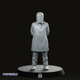 Papz Industries Retrieval Scientist 1 Miniature - Papsikels Miniatures - We Print Miniatures