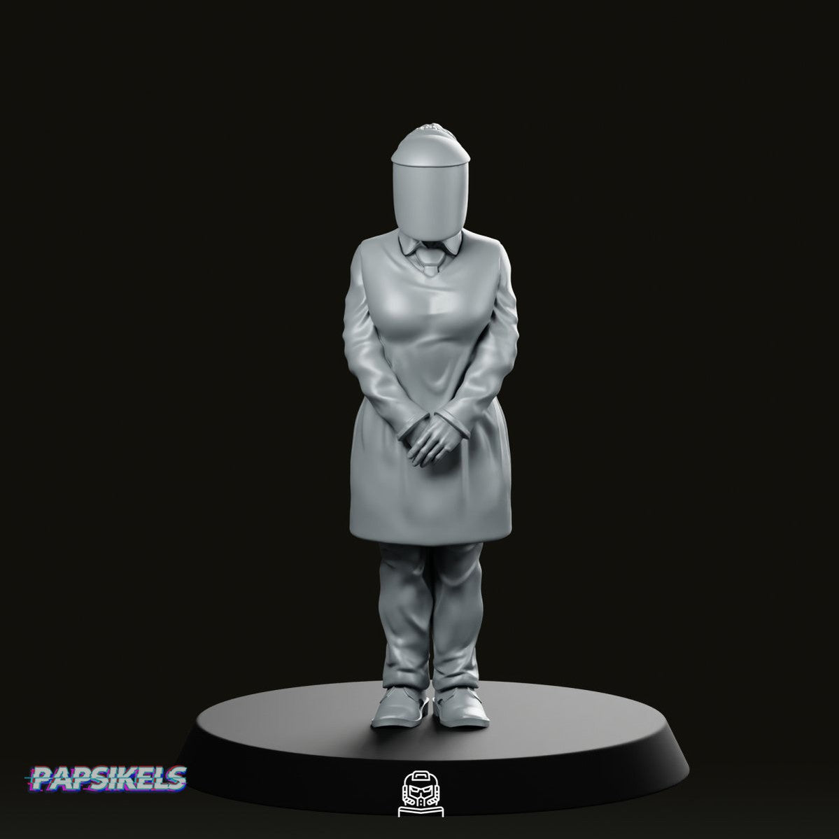 Papz Industries Retrieval Scientist 2 Miniature - Papsikels Miniatures - We Print Miniatures