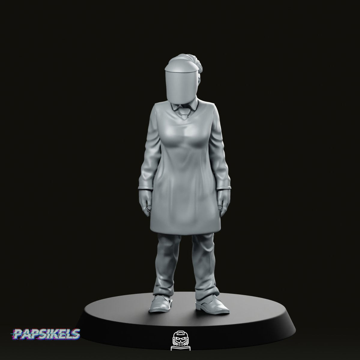 Papz Industries Retrieval Scientist 4 Miniature - Papsikels Miniatures - We Print Miniatures