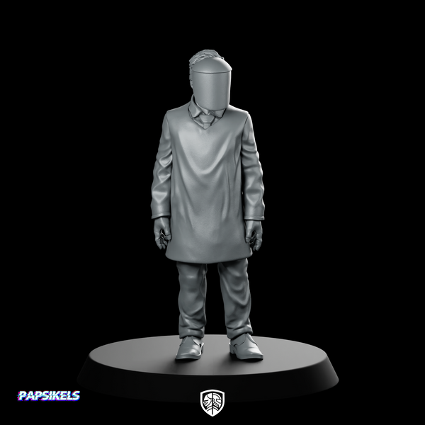 Papz Industries Retrieval Scientist 5 Miniature Cyberpunk