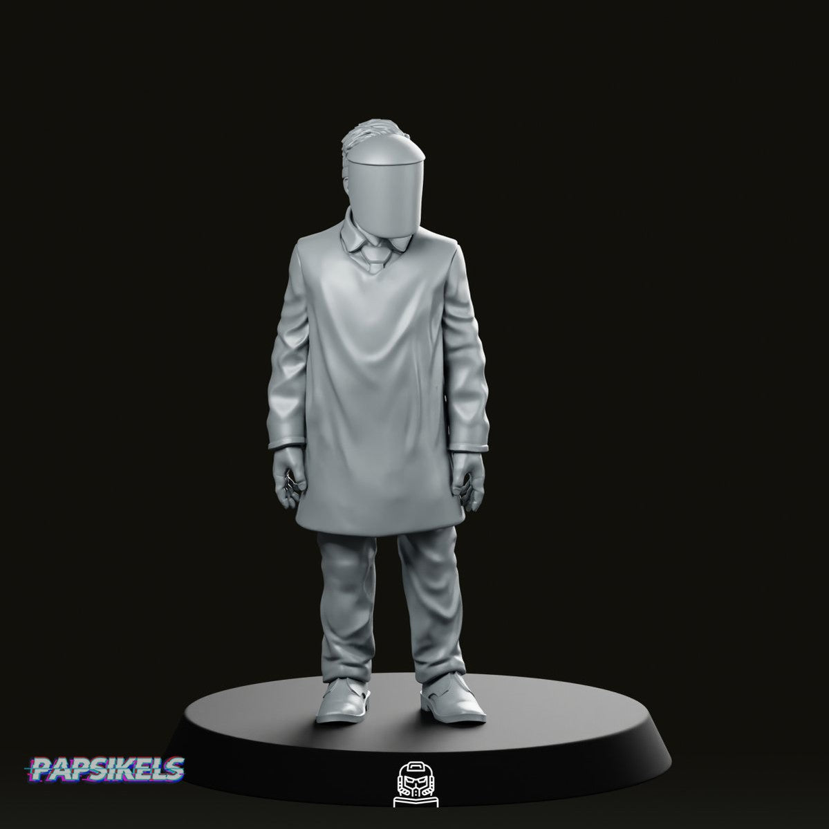 Papz Industries Retrieval Scientist 5 Miniature - Papsikels Miniatures - We Print Miniatures
