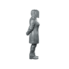 Papz Industries Retrieval Scientist 6 Miniature Cyberpunk Operative - Papsikels Miniatures - We Print Miniatures