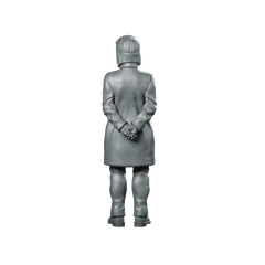 Papz Industries Retrieval Scientist 6 Miniature Cyberpunk Operative - Papsikels Miniatures - We Print Miniatures