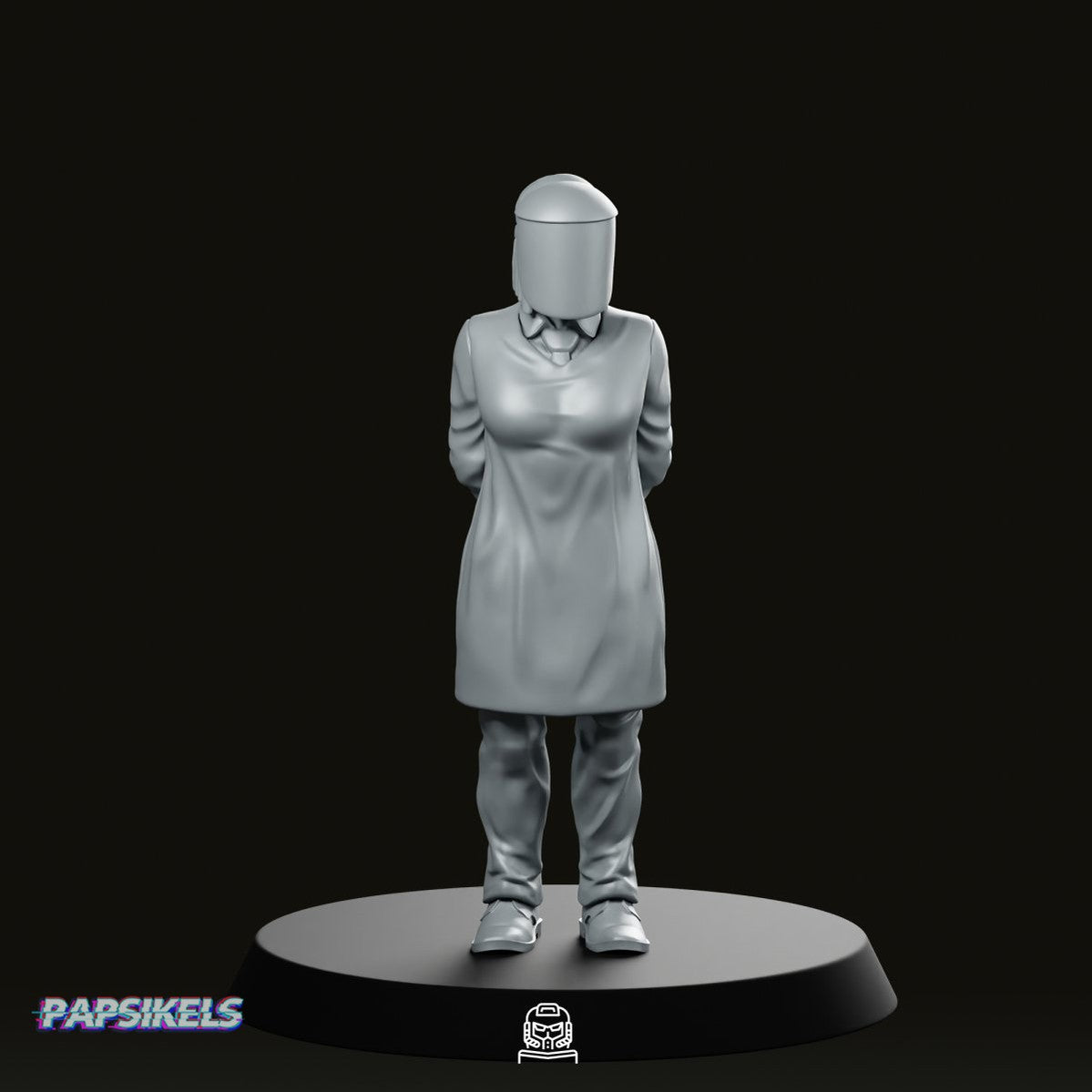 Papz Industries Retrieval Scientist 6 Miniature - Papsikels Miniatures - We Print Miniatures
