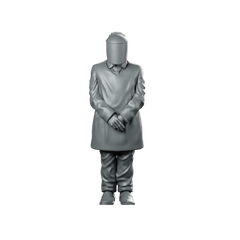 Papz Industries Retrieval Scientist 7 Miniature Cyberpunk Miniature 360 Spin 01