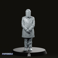 Papz Industries Retrieval Scientist 7 Miniature - Papsikels Miniatures - We Print Miniatures