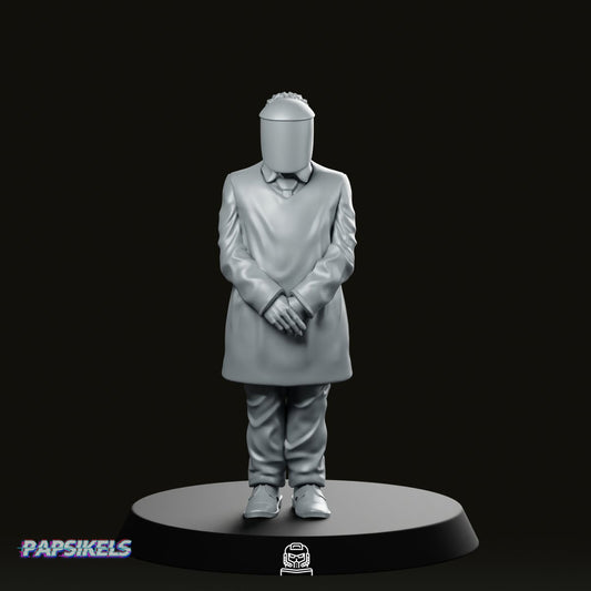 Papz Industries Retrieval Scientist 7 Miniature - Papsikels Miniatures - We Print Miniatures