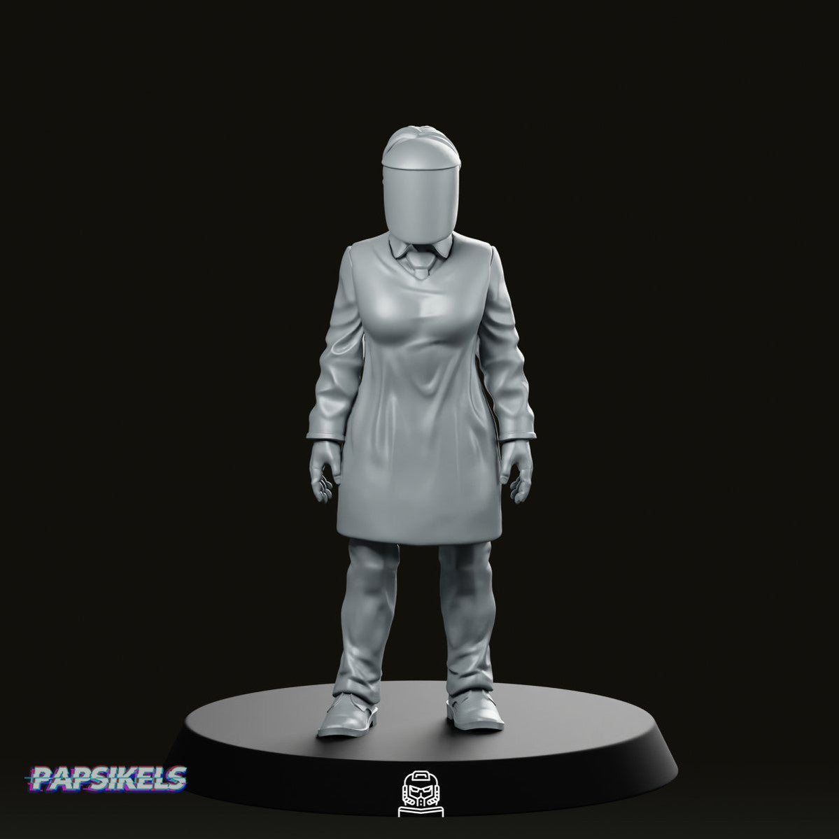 Papz Industries Retrieval Scientist 8 Miniature - Papsikels Miniatures - We Print Miniatures
