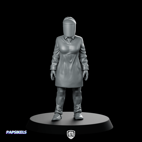 Papz Industries Retrieval Scientist 8 Miniature Sci - Fi - Papsikels Miniatures - We Print Miniatures