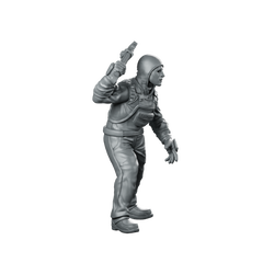 Papz Industries Working Bro 01 Miniature Cyberpunk Enforcer Miniature 360 Spin 02