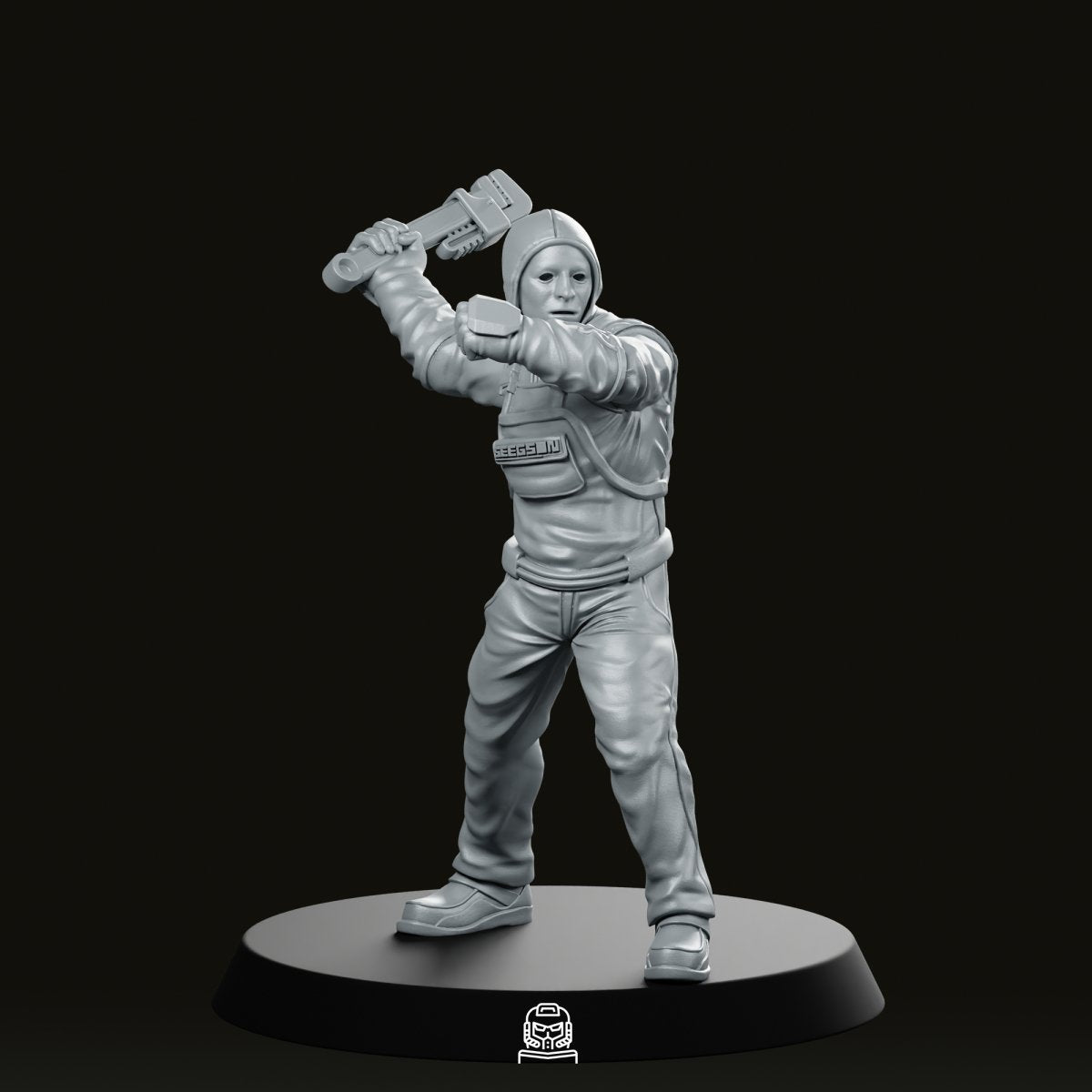 Papz Industries Working Bro 05 Miniature - Papsikels Miniatures - We Print Miniatures