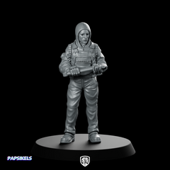 Papz Industries Working Bro 07 Miniature Sci-Fi Armoured
