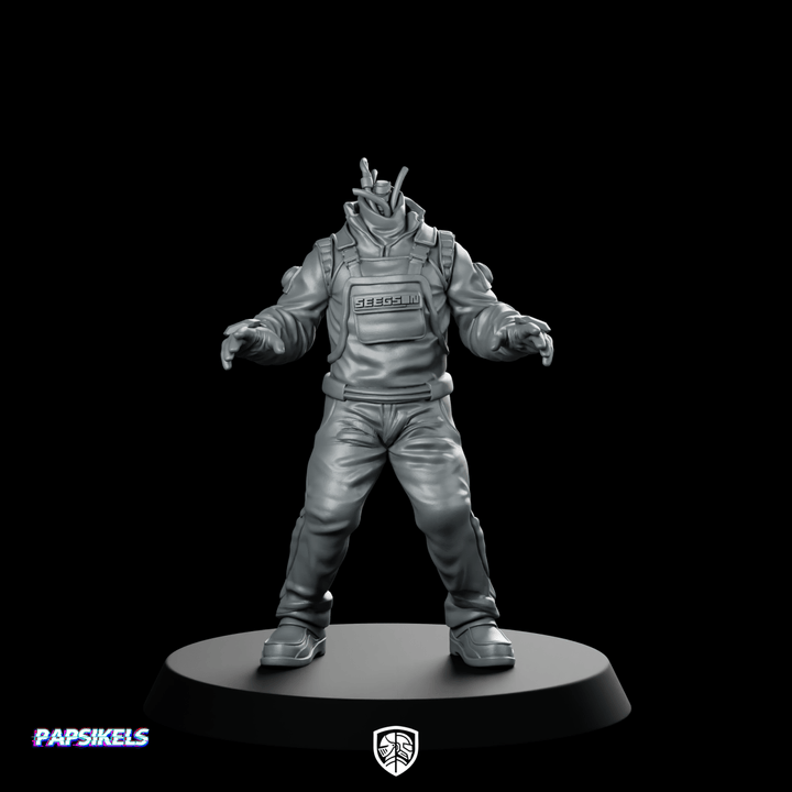 Papz Industries Working Bro 09 Miniature Cyberpunk