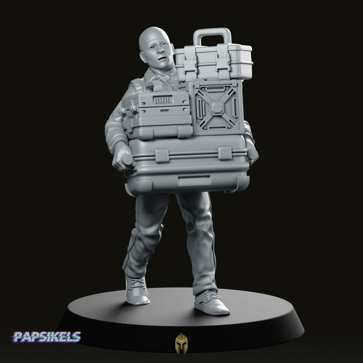 Papz Industries Working Bro E Miniatur