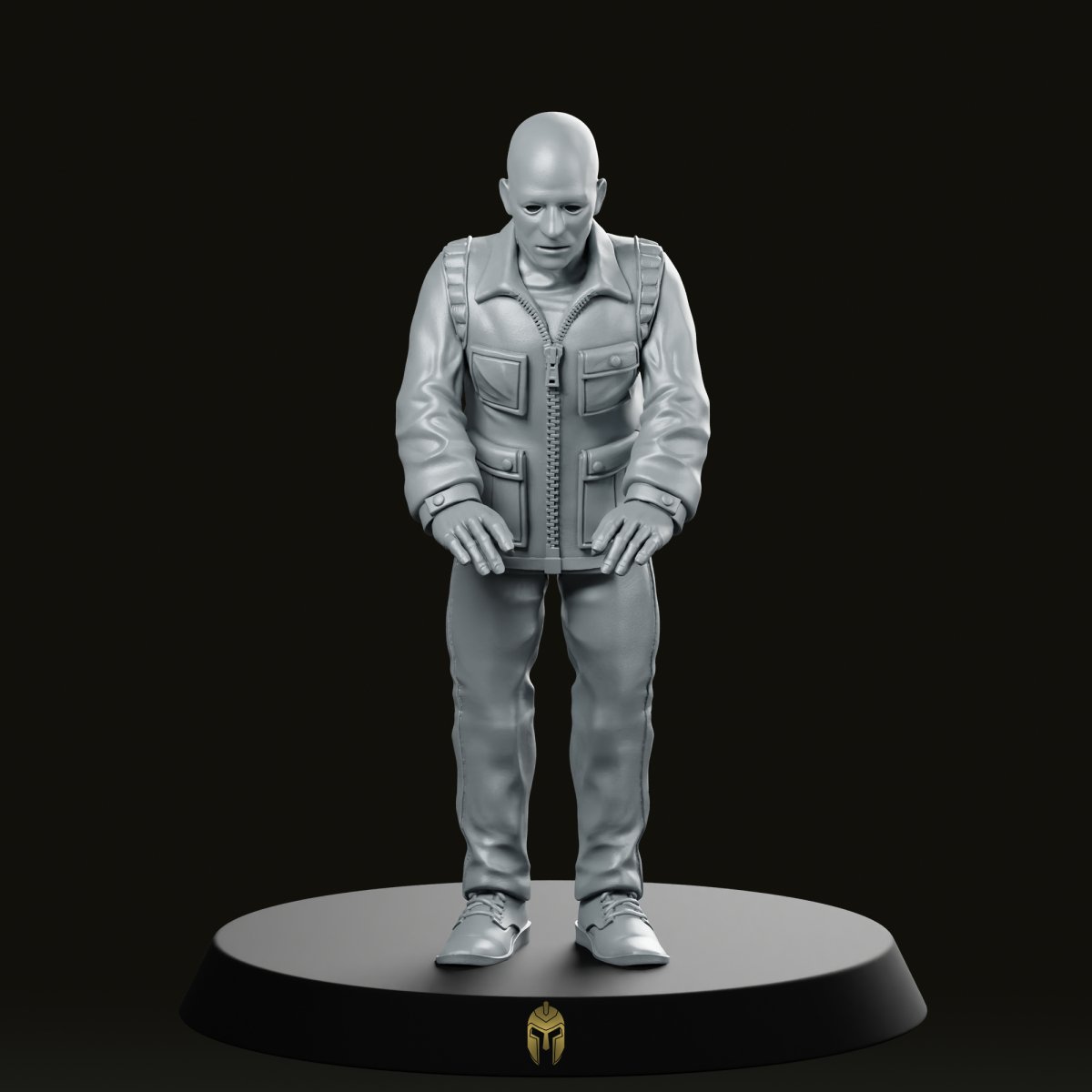 Papz Industries Working Bro F Miniature - Papsikels Miniatures - We Print Miniatures