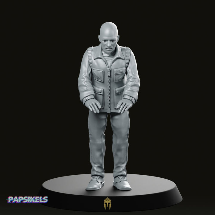 Papz Industries Working Bro G Miniature Sci-Fi NPC
