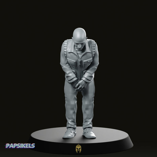 Papz Industries Working Bro H Miniature - Papsikels Miniatures - We Print Miniatures