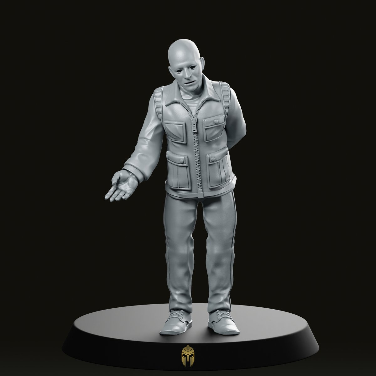 Papz Industries Working Bro J Miniature - Papsikels Miniatures - We Print Miniatures