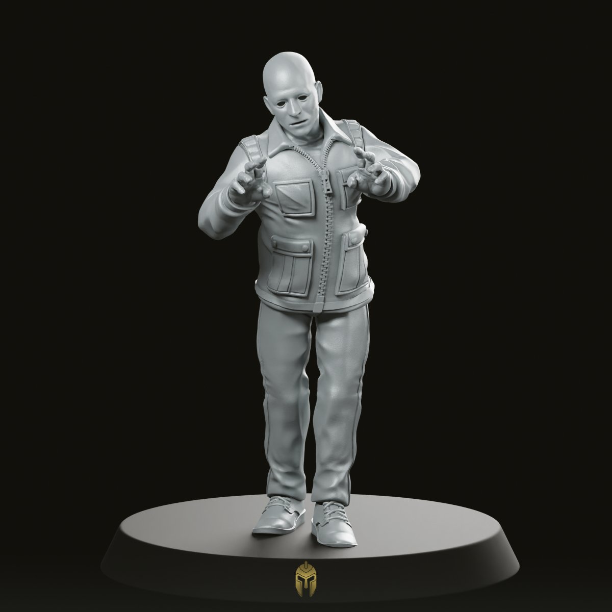 Papz Industries Working Bro K Miniature - Papsikels Miniatures - We Print Miniatures