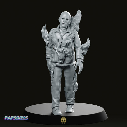 Papz Industries Working Bro L Miniature - Papsikels Miniatures - We Print Miniatures