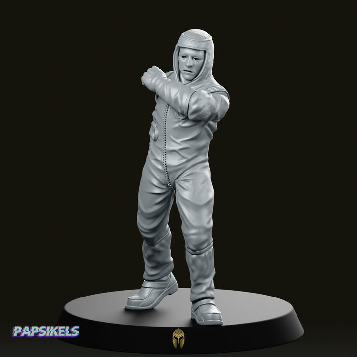 Papz Industries Working Bro N Miniature Sci-Fi NPC