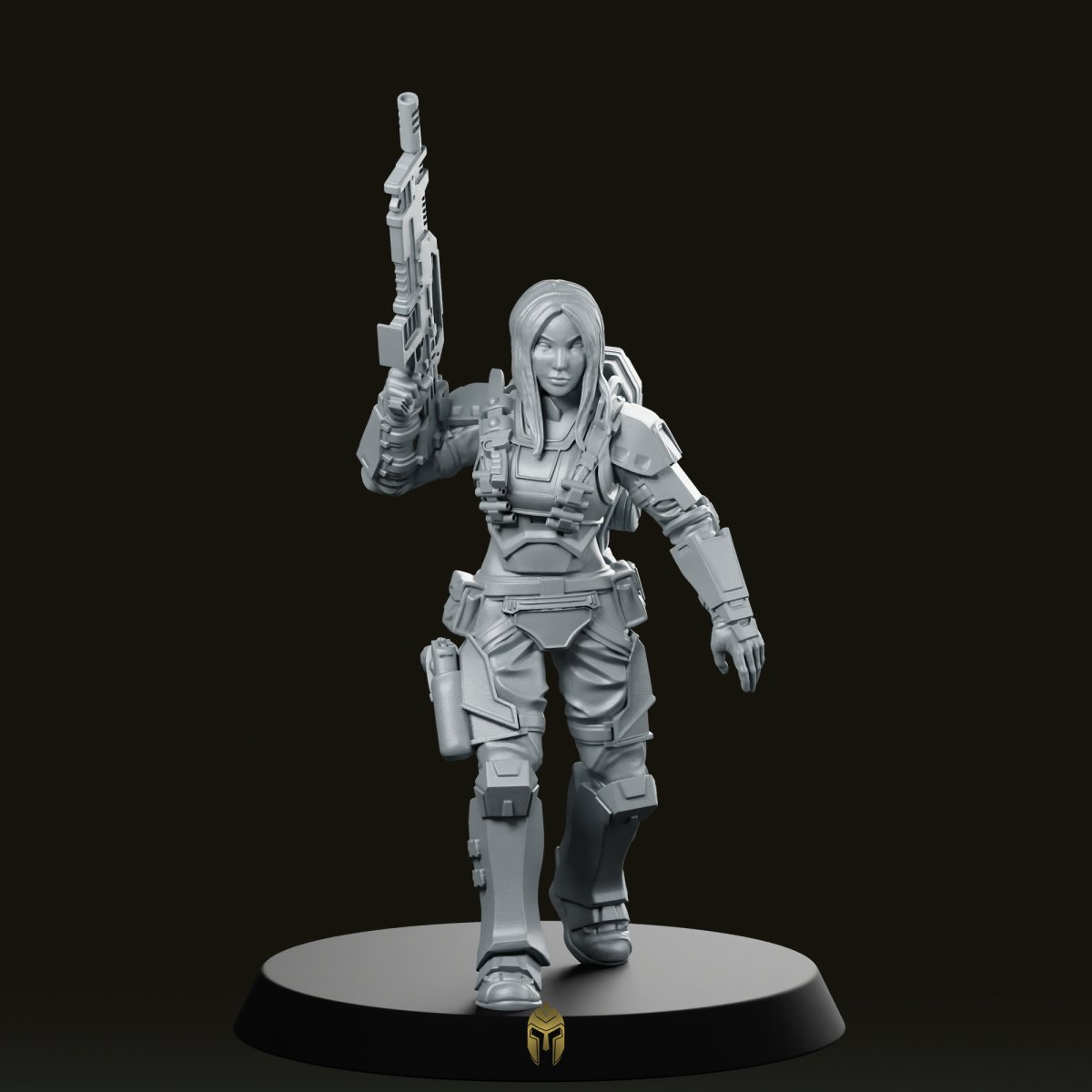 Papz Industries Wy Exec Liaison Miniature - Papsikels Miniatures - We Print Miniatures