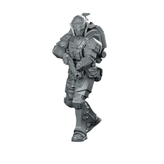 Papz Industries Wy Pmcs Operator 11 Miniature Cyberpunk Miniature 360 Spin 01