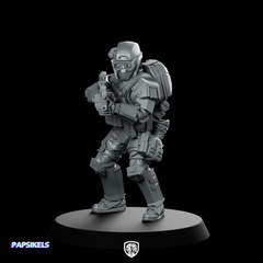 Papz Industries Wy Pmcs Operator 12 Miniature Armoured