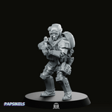 Papz Industries Wy Pmcs Operator 12 Miniature - Papsikels Miniatures - We Print Miniatures