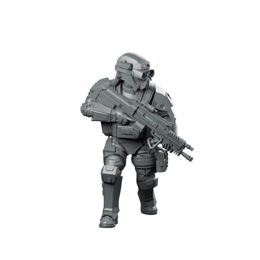Papz Industries Wy Pmcs Operator 13 Miniature Sci - Fi - Papsikels Miniatures - We Print Miniatures