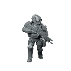 Papz Industries Wy Pmcs Operator 13 Miniature Sci - Fi - Papsikels Miniatures - We Print Miniatures