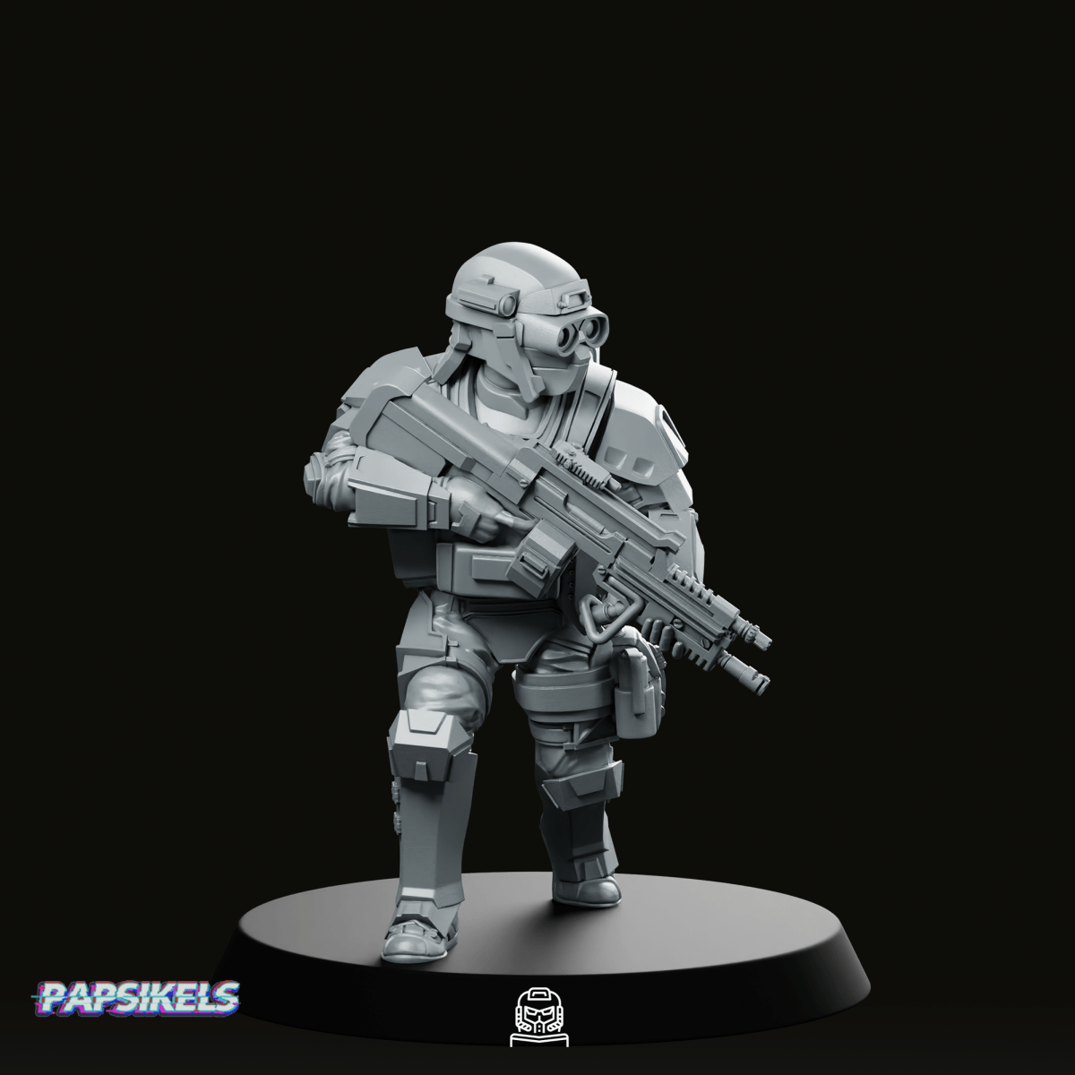 Papz Industries Wy Pmcs Operator 13 Miniature - Papsikels Miniatures - We Print Miniatures