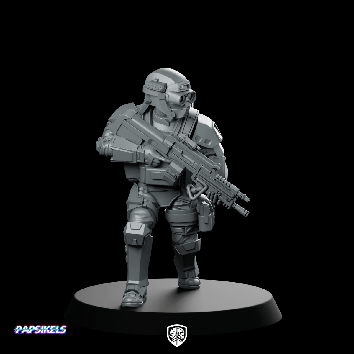 Papz Industries Wy Pmcs Operator 13 Miniature Sci - Fi - Papsikels Miniatures - We Print Miniatures