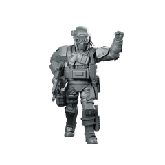Papz Industries Wy Pmcs Operator 14 Miniature Armoured Miniature 360 Spin 01